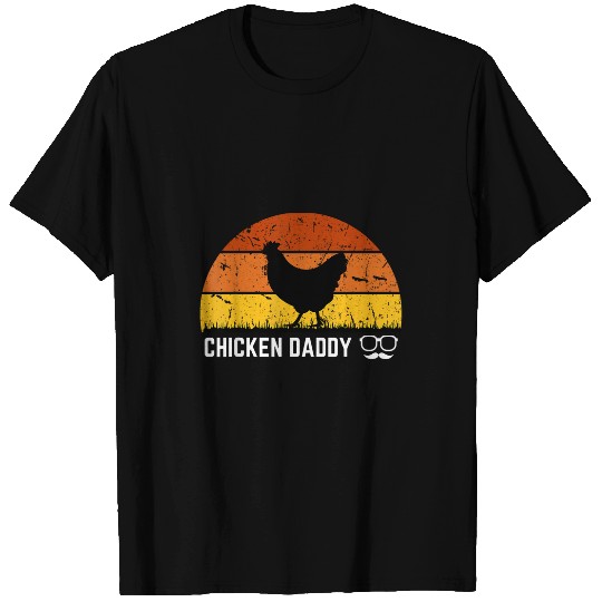 Chicken Daddy Funny Chickens Farmer Poultry Farmer T-Shirts