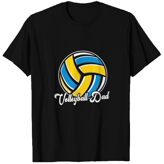 Sport Volleyball Dad Sport Lover Dad Fathers Day T-Shirts