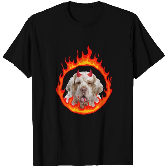 Clumber Spaniel Pet Devil Dog T-Shirts
