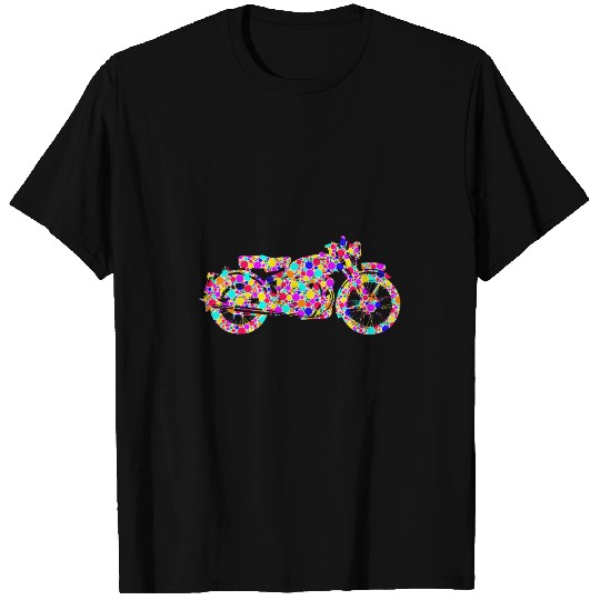 International Dot Day Colorful Dotted Motorcycle T-Shirts