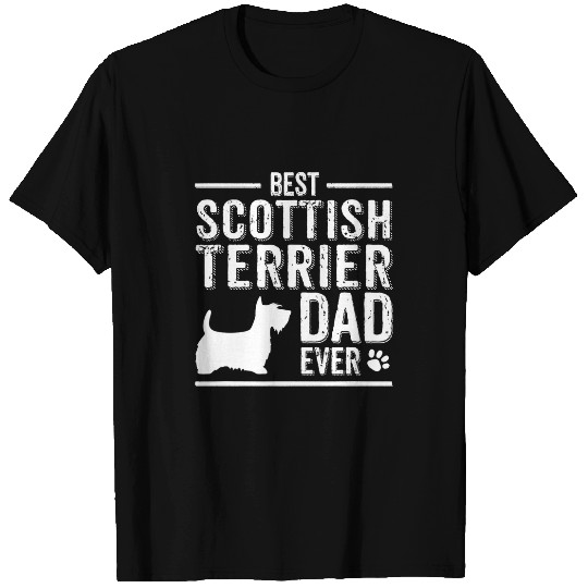 Scottish Terrier Pet Dad  Scottie Dog Owner Ever T-Shirts