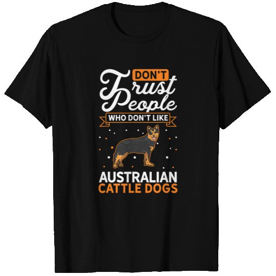 Australian Cattle Pet Dog Blue Heeler Cattle Dog 209 T-Shirts
