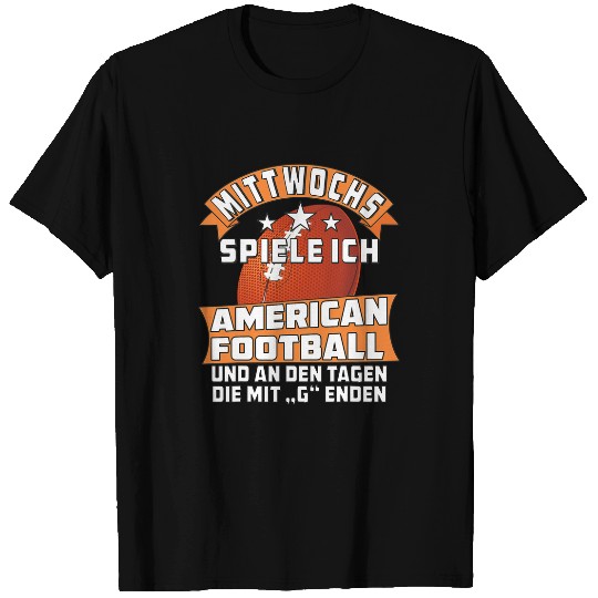 Sport American Football Midnight Game Ich American Football T-Shirts