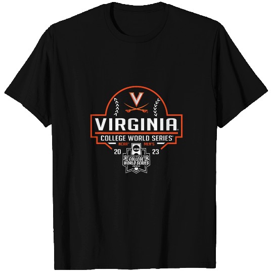 Sport Baseball Virginia Cavaliers College World Series Baseball Navy T-Shirts