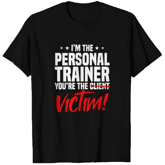 Personal Trainer Fitness Instructor Workout Coachs Gym T-Shirts