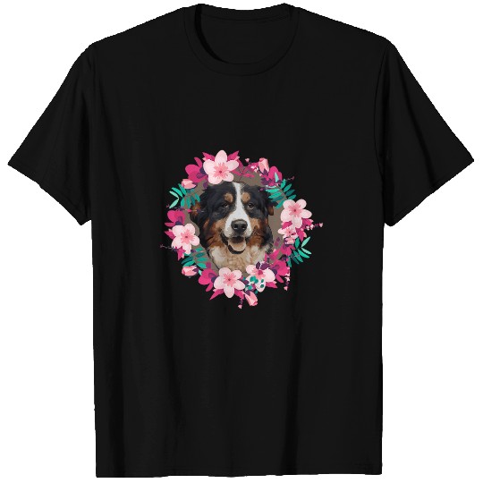 Bernese Mountain Pet Nostalgia for Summer Bernese Mountain T-Shirts