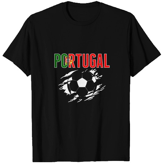 Sport Soccer Portugal Soccer Fans Jersey Portuguese Football Supporters 3 T-Shirts