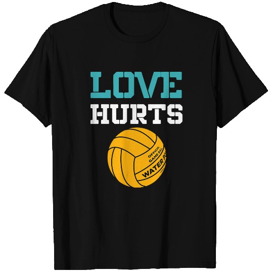 Sport Waterpolo Love Hurts Funny Ball Sport T-Shirts
