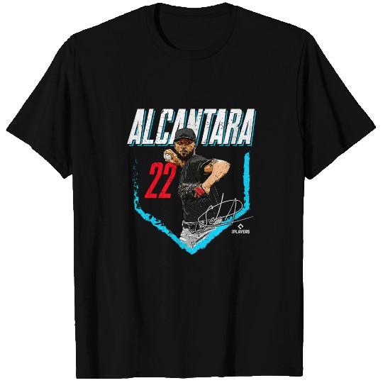 Sport Baseball MLBPA Major League Baseball Sandy Alcantara MLBALC1001 T-Shirts