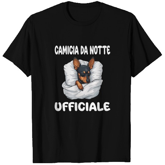 Miniature Pinscher Pet Official Sleep Pajamas Nightgown T-Shirts