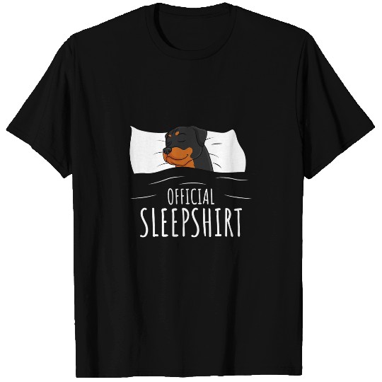 Rottweiler Pet Rottie Official Sleep 3 T-Shirts