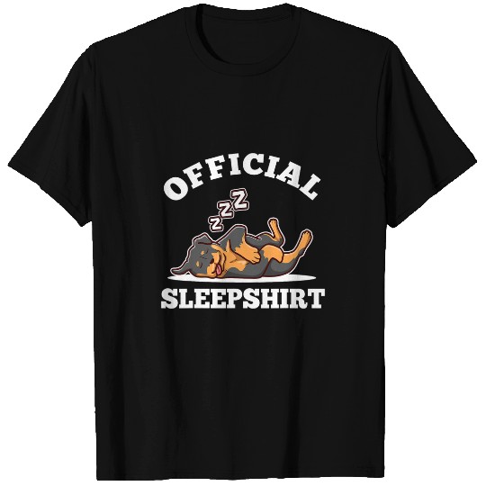 Rottweiler Pet Official sleep T-Shirts