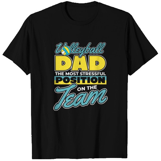 Sport Volleyball Father Beach Vball Volleyball Dad 1 T-Shirts