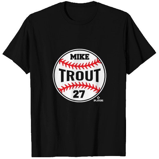 Sport Baseball MLBPA Major League Baseball Player M.Trout T-Shirts
