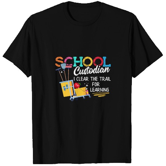 School Custodian Clear Trail Learning 2Janitor Appreciation 24 T-Shirts