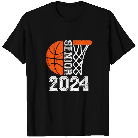 Sport Basketball Graduate Senior Class of 2024 Basketball Player Graduation 2 T-Shirts