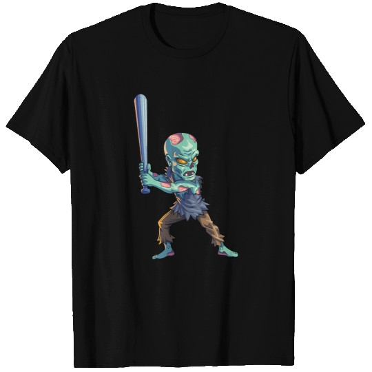 Sport Baseball Zombie Halloween Men Boys Baseball Halloween 3 T-Shirts