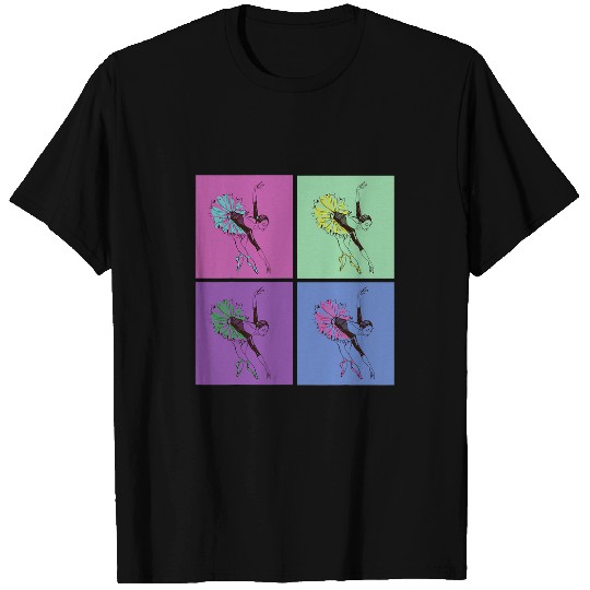 Ballet Dancer Dance Girl Ballerina Retro vintages 80s 90s T-Shirts