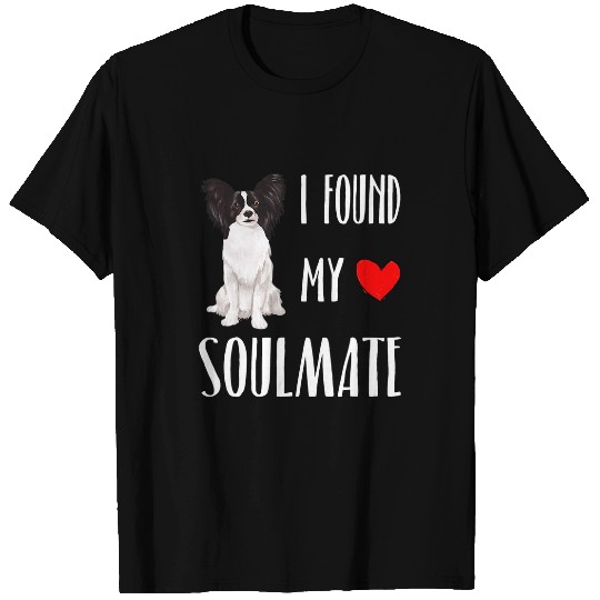 Papillon Pet I Found My Soulmate Papillon Dog Lover bests Friend Gift 22 T-Shirts