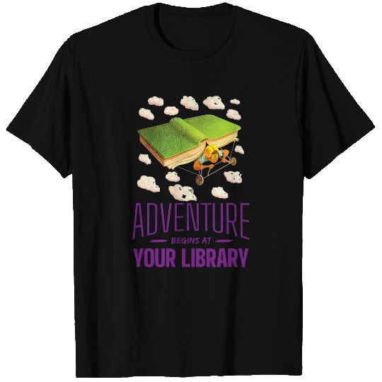 Discover Summer Reading Program 2024 Adventure Begins at Your Library 24 T-Shirts