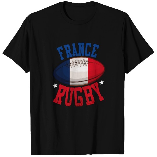 Sport Rugby France Rugby Sports Player Lover French Fan T-Shirts