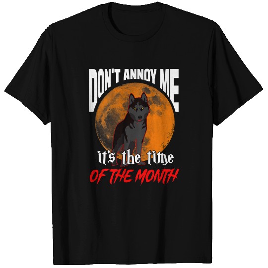 Coyote Mammal Funny Halloween Men and Women Blood Moon Werewolfs T-Shirts
