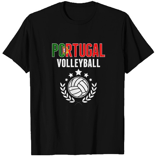 Discover Sport Volleyball Portugal Volleyball Lovers Jersey Portuguese Summer Sports 1 T-Shirts