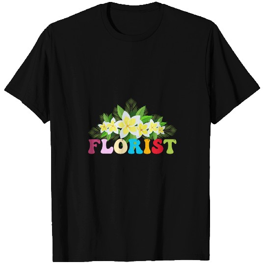 Discover Women Wildflower Summer Floral Graphic Tee Flower Florist 25 T-Shirts