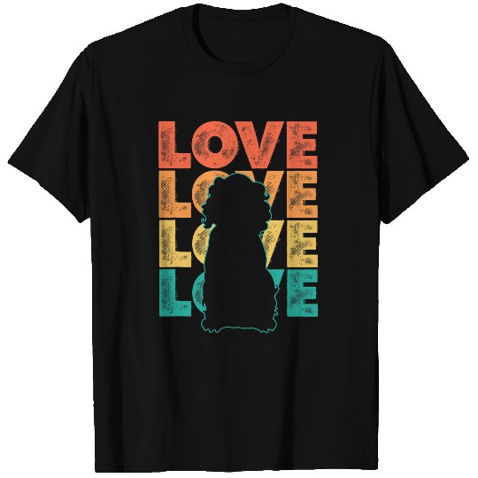 Boykin Spaniel Pet Retro I Love My Boykin Spaniel Dog Lover Theme Design T-Shirts