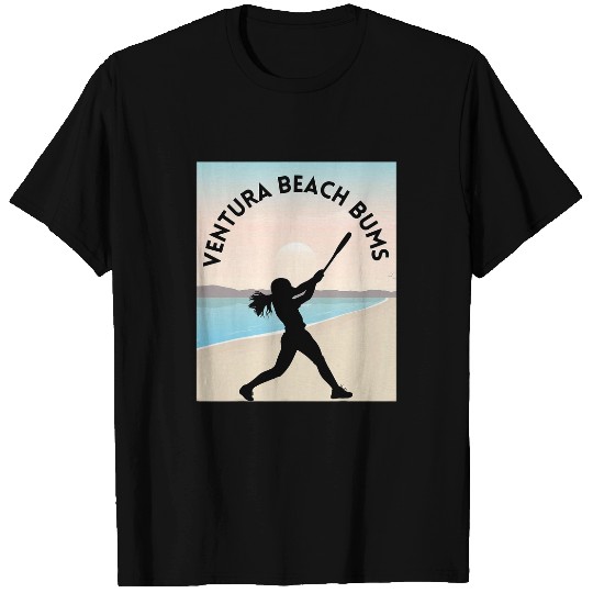 Sport Softball Ventura Beach Softball Team T-Shirts