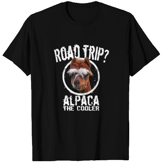 Llama Pet Family Road Trip s Funny Alpaca Llama Men Women Kids T-Shirts