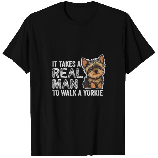 Cute Yorkshire Terrier For Men Boys Yorkshire Yorkie Lovers T-Shirts