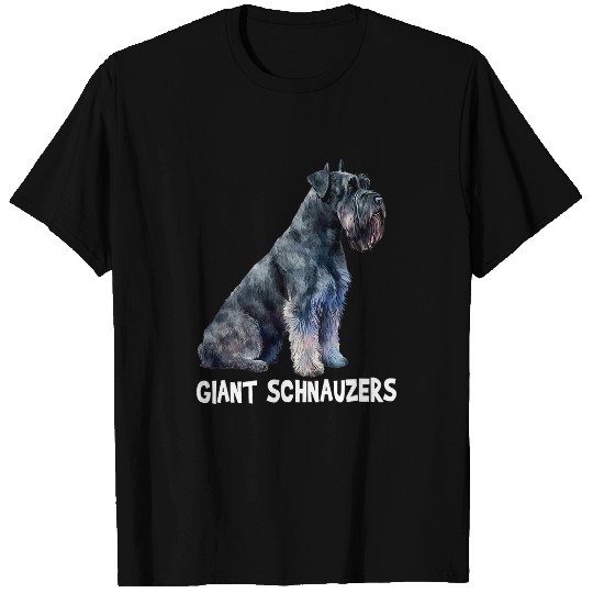 Lovely Schnauzer Animal Classic Cute Dog Breed Pet Lover T-Shirts