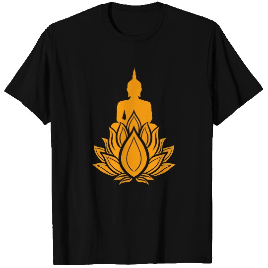 Buddha Monk Namaste Praying Lotus Blossum Flower Buddhism 21 T-Shirts