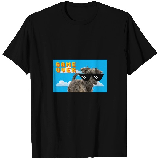 8Bit Game Over Affenpinscher T-Shirts