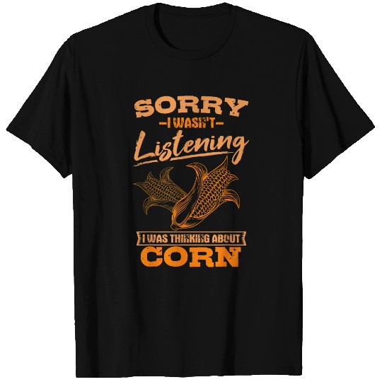Corn Enthusiast Cereal Grain Grower Farmer Maize Planter T-Shirts