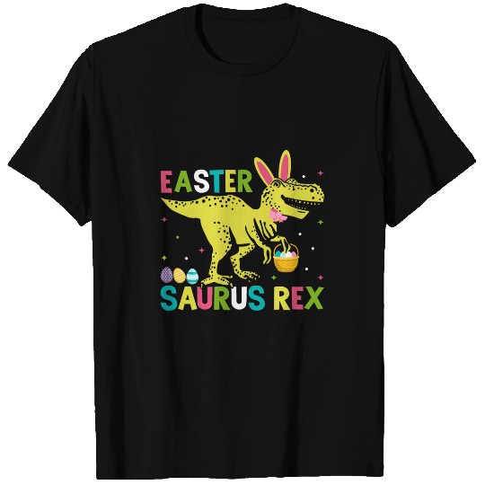 Dinosaur Pet Easter Saurus rexs Funny Dinosaur Easter Egg Hunt Graphic T-Shirts