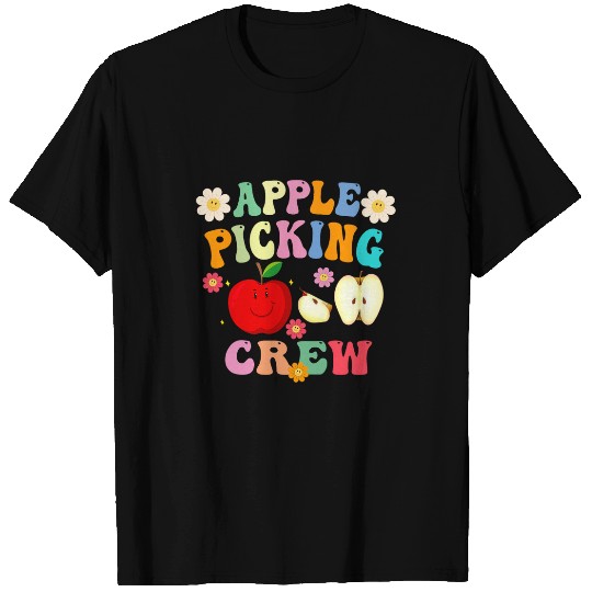 Funny Apple Picking Crew Apple Harvest Outfit Fall Autumn 21 T-Shirts