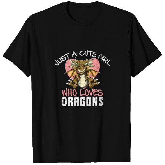 Dragon Pet Mythical Creature Fantasy Animal Lover Girls Women Dragon 2 T-Shirts