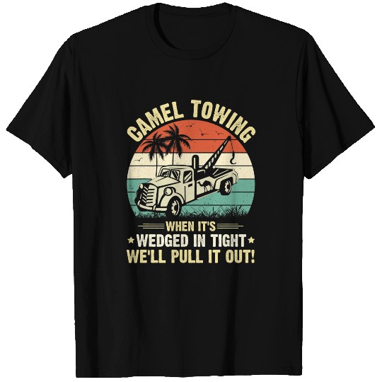 Llama Pet Camel Towing Funny Retro Adult Humor Saying Halloween T-Shirts