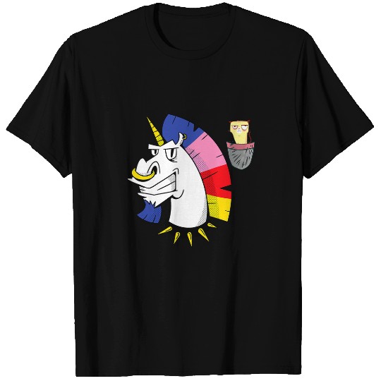 Unicorn Pet Grumpy Pocket Cat Unicorn Meowgical Caticorn Gift Pet Animal 1 T-Shirts