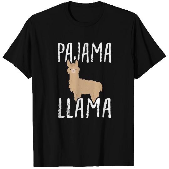 Llama Pet Pajama LLama Immature College Pun T-Shirts