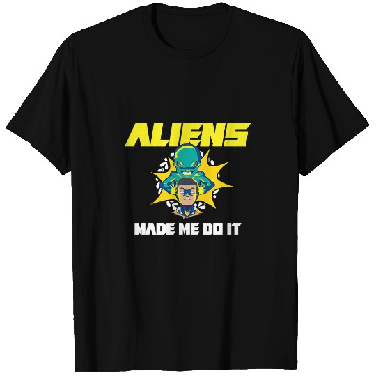 Aliens UFO Extraterrestrial Area 51 UFO Space Geek T-Shirts