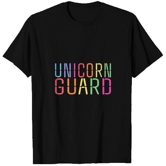 Unicorn Pet Halloween Mom Daughter Dad Adult Costume Unicorn Security 2 T-Shirts