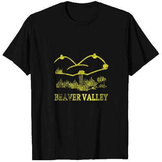 Beaver Pet Mens Beaver Valley Inappropriate Innuendo Humorous yellow T-Shirts