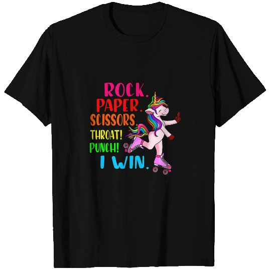 Unicorn Pet Pink Roller Skates English Slang British Insult T-Shirts