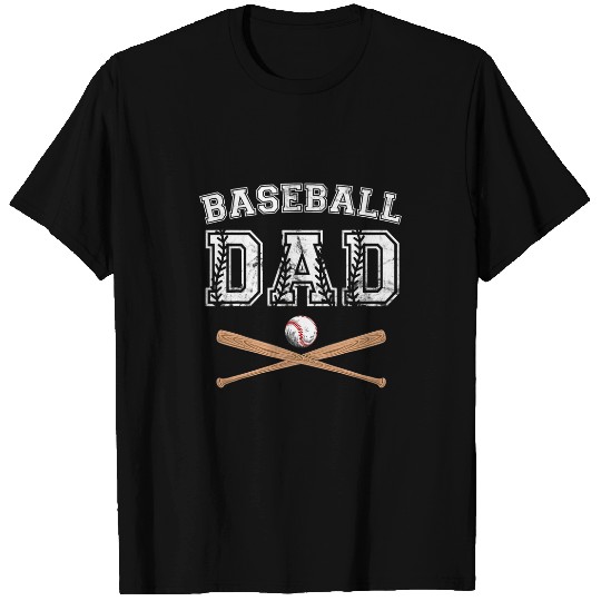 Mens Funny Baseball Dad Coaching Daddy Coachs Player Fathers Day T-Shirts