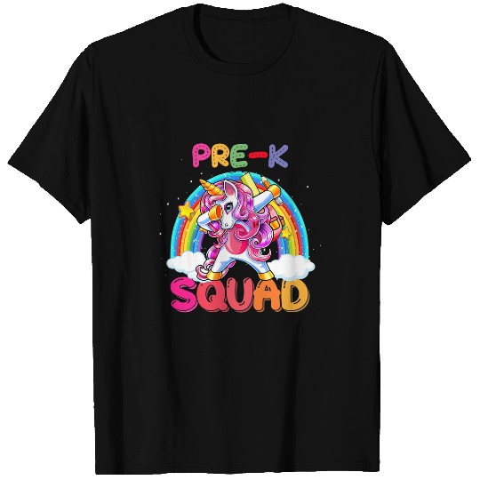 Unicorn Pet Pre K Squad  Unicorn Cute Back To School T-Shirts