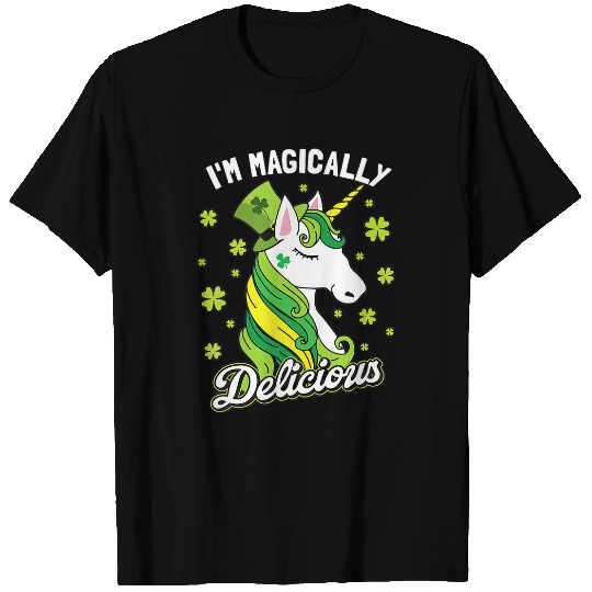 Unicorn Pet Im Magically Delicious St Patricks Day T-Shirts