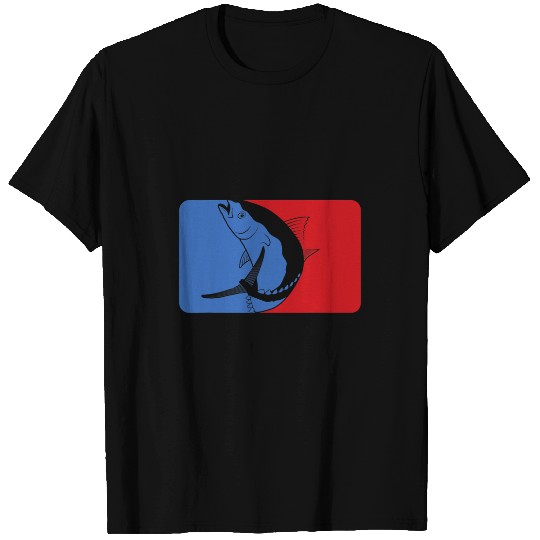 Fishing Fun Retro Tuna Fish Outfit Bluefin Sea Fishing T-Shirts